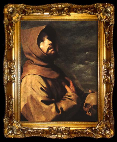 framed  ZURBARAN  Francisco de St. Francis, ta009-2